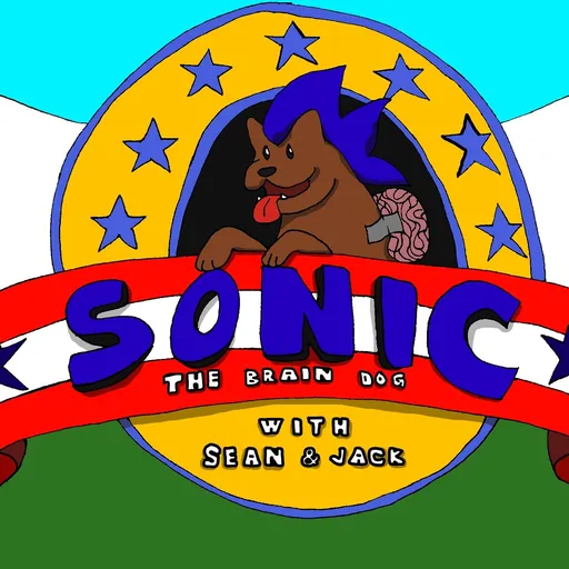 Sonic the Brain Dog Artwork