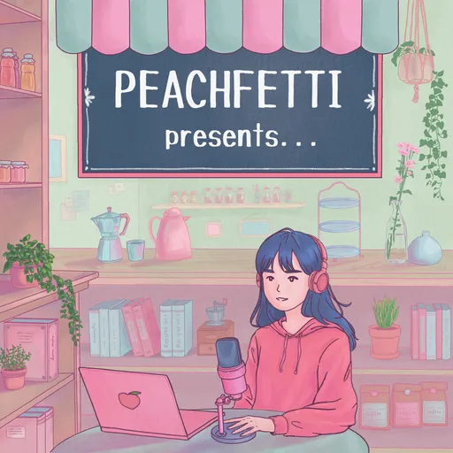 Peachfetti Presents Artwork