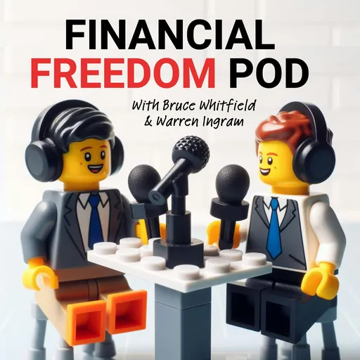 The Financial Freedom Pod with Bruce Whitfield & Warren Ingram Artwork