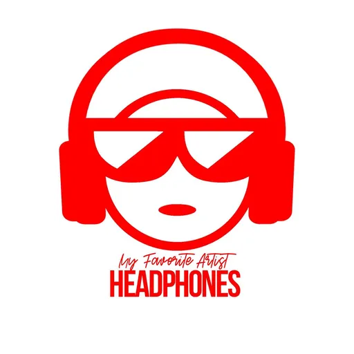 My Favorite Artist Head Phones Podcast Artwork