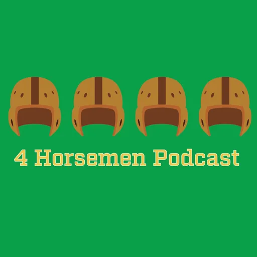 4 Horsemen Podcast: Notre Dame Football Artwork
