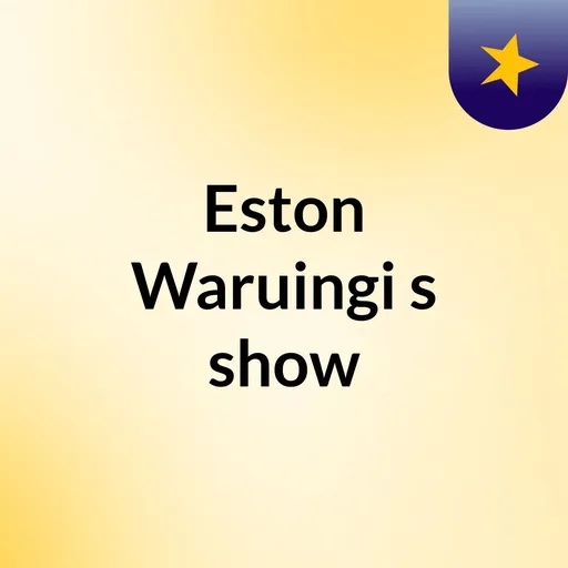 Eston Waruingi's show Artwork