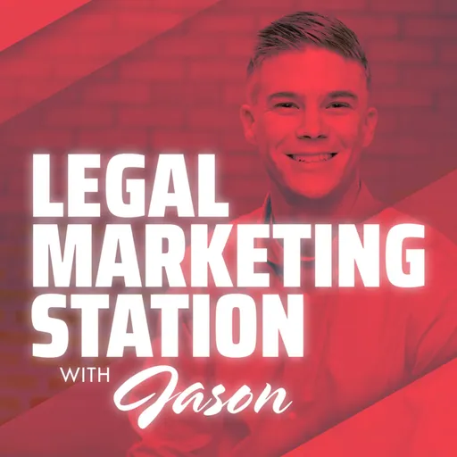 Legal Marketing Station with Jason Artwork