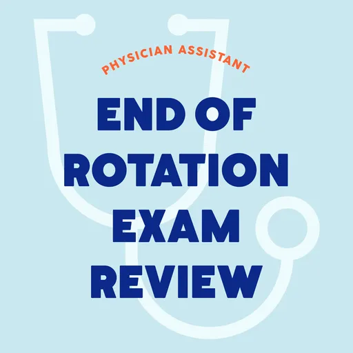 End Of Rotation Exam Review Artwork