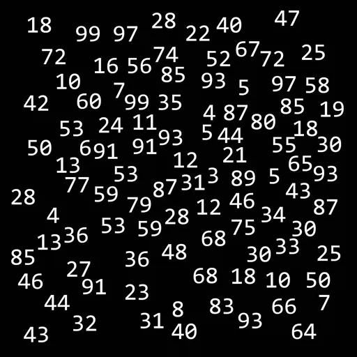 Numbers Station Artwork