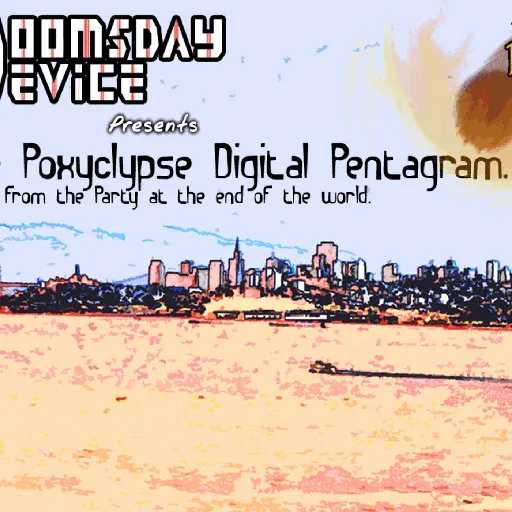 Poxyclypse Digital Pentagram Show Artwork
