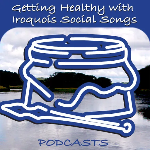 Getting Healthy with Iroquois Social Songs using the 'Couch to 5k' program. Artwork