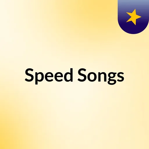 Speed Songs Artwork
