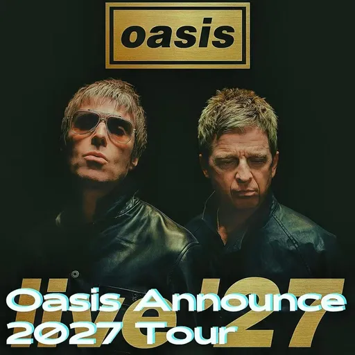 Oasis Announce 2027 Tour Artwork