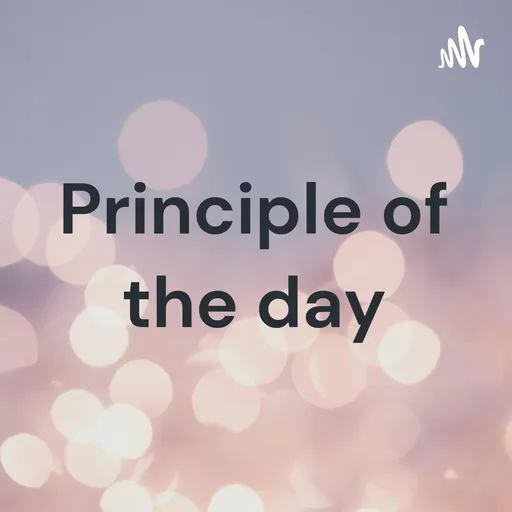 Principle of the day Artwork