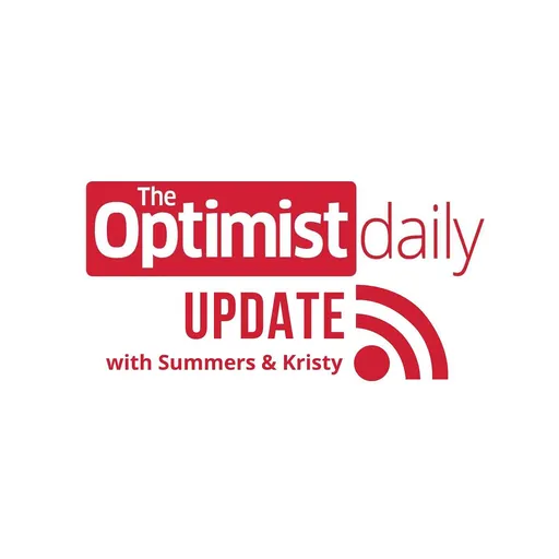 Optimist Daily Update with Summers & Kristy Artwork