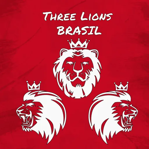 Three Lions Brasil Artwork