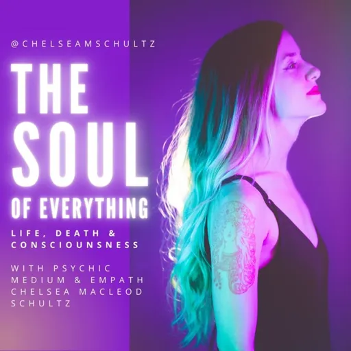 The Soul of Everything: Life, Death & Consciousness with Psychic Medium Chelsea MacLeod Schultz Artwork