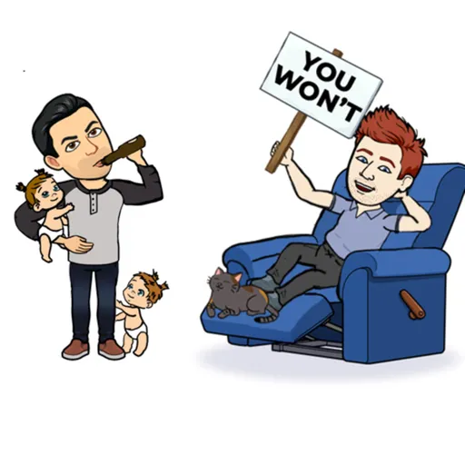 YOU WON’T! Artwork