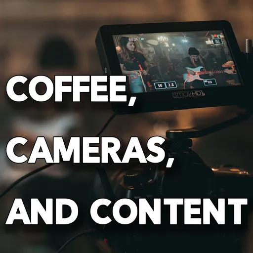 Coffee, Cameras, And Content Artwork