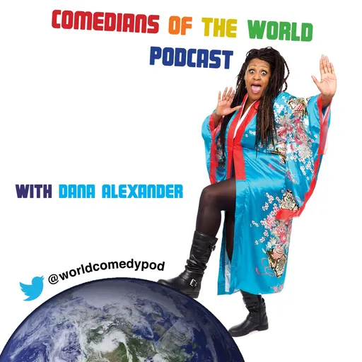 Comedians of the World Podcast- Edinburgh Artwork
