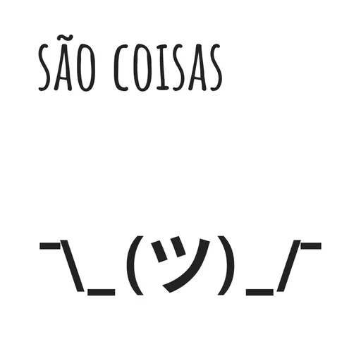 são coisas Artwork