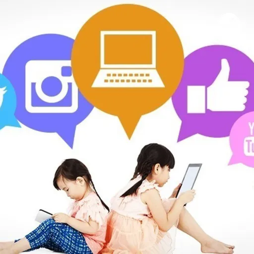 Adolescente e a Internet Artwork