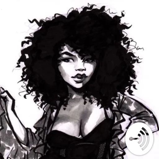 Kickin it with Marisa. Artwork