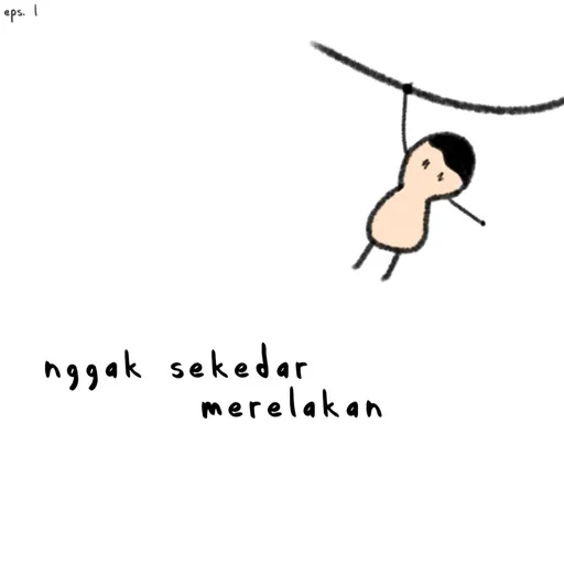 nggak sekedar merelakan Artwork