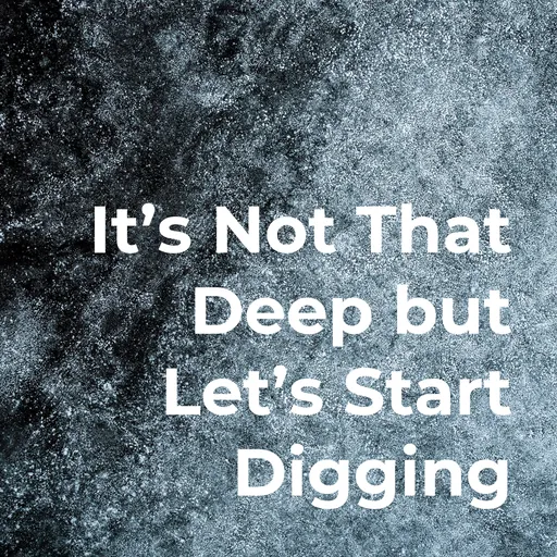 It's Not That Deep but Let's Start Digging Artwork
