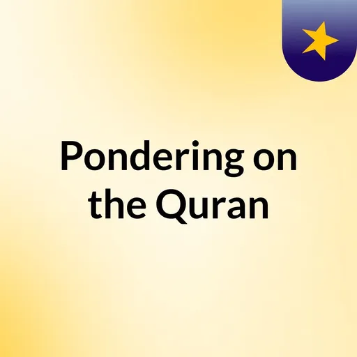 Pondering on the Quran Artwork