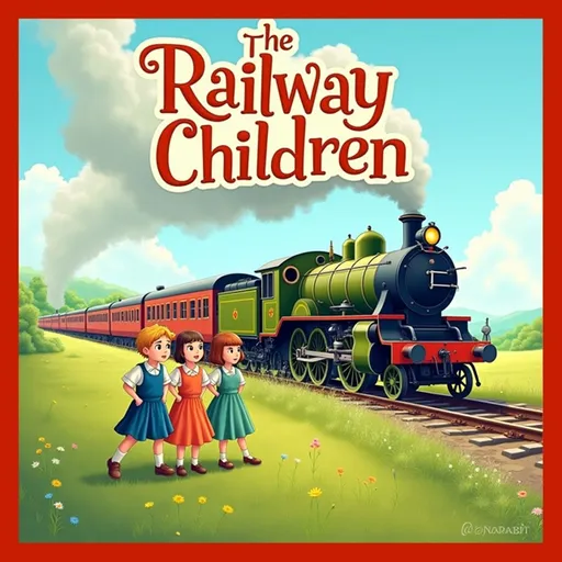 The  Railway Children by E. Nesbit Artwork