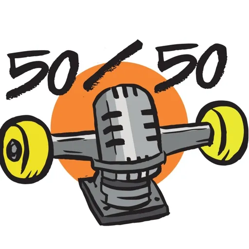 50/50 Skatetalk Artwork