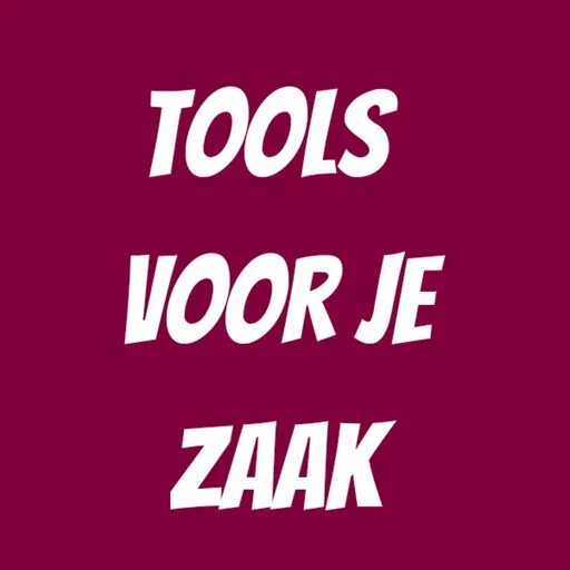 Tools Voor Je Zaak Artwork