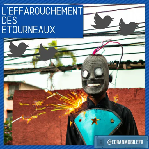 L'Effarouchement des Étourneaux, par @Ecranmobilefr Artwork